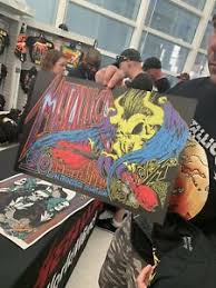 Metallica S M2 Concert Poster Show Edition By Squindo Ebay