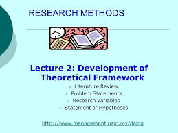 Literature Review  Developing a Conceptual Framework to Assess the         Business and Graduate Studies Literature Review    