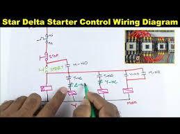 star delta control wiring diagram with