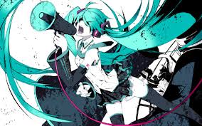 Randomly show wallpapers from all of your installed freeaddon extensions not just kaguya sama love. Vocaloid Hatsune Miku Love Is War Twintails Detached Sleeves Megaphones Wallpapers Hd Desktop And Mobile Backgrounds