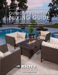 Rich S Outdoor Furniture Guide