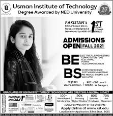 technology uit karachi bs admission
