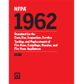 Nfpa 1962 Standard For The Care Use Inspection Service