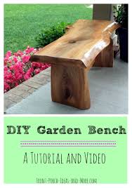 Diy Garden Bench Project