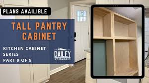 building a tall pantry cabinet how