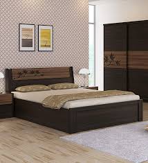 kosmo maple queen size bed with