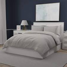 beige cotton king comforter set