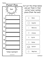 So let the travel begin with a help of these free solar system worksheets. Free Solar System Worksheets Edhelper Com