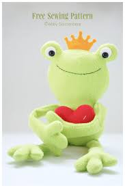 9 diy fabric frog toy free sewing