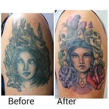 Some designs take modern characters and references and make them look old school. How To Make A Cover To Cover Old Tattoos Tattooing