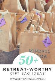 50 retreat worthy gift bag ideas