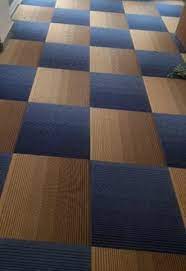 matte nylon check floor carpet tile