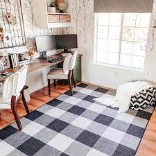 black and white rugs