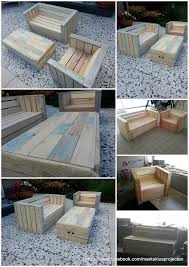 Outdoor Furniture Made With Pallets