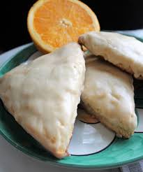 orange cream scones with orange er