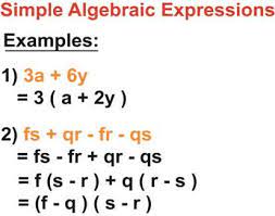 compulsory maths algebraic expressions