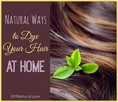 homemade hair dye natural ways to get