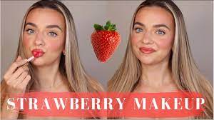 strawberry makeup trend makeup
