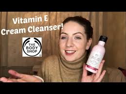 vitamin e cream cleanser demo l the