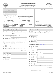 uscis form i 129f new version fill out