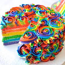 Rainbow Cake Ideas gambar png