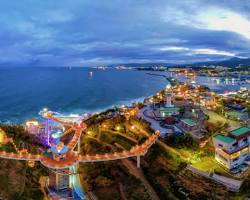 강원도 동해시 주요 관광지 명소 사진, AI로 생성