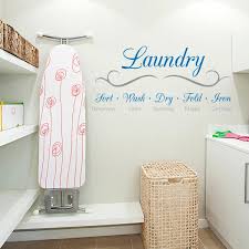 Laundry Schedule Wall Decal Wall
