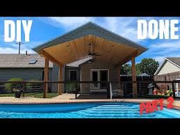 Diy Covered Patio Part 2 Total Cost