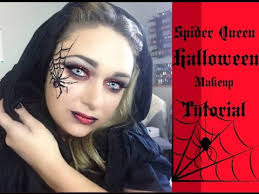 spider queen halloween makeup