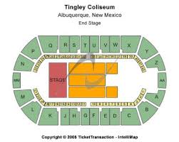 Tingley Coliseum Tickets And Tingley Coliseum Seating Chart