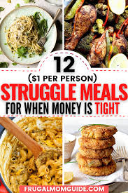 Whether you are a novice or an experienced cook, there is a recipe to su. 12 Budget Friendly Recipes That Cost 1 Per Person Struggle Meals Cheap Dinner Recipes Healthy Cheap Easy Healthy Meals