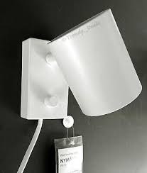 Ikea Nymane Wall Reading Lamp Dimmable