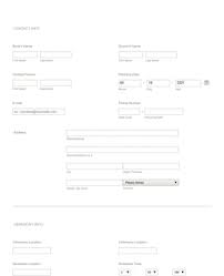 wedding consultation form template