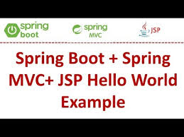 Spring Boot Spring Mvc Jsp Hello World Example Video
