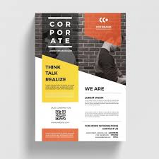 Modern Corporate Flyer Template Psd File Free Download