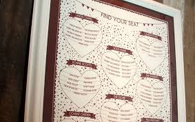 Christmas Themed Wedding Seating Plan Christmas Winter