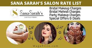 sana sarah s salon karachi list 2023