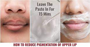 how to treat dark upper lip skin