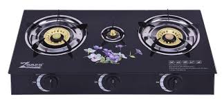 gas oven cooker glass lid gas top hob