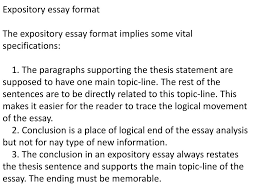 expository essay ppt expository essay format
