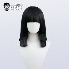 Nanno Cosplay Wig Girl From Nowhere Cosplay Hsiu Black Short Hair+free  Brand Wig Cap - Cosplay Costumes - AliExpress