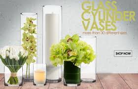4 Width Decorative Glass Cylinder Vase