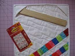 hang your quilt using corner pockets