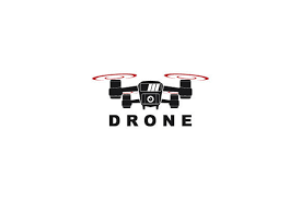 drone logo design inspiration graphic