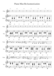 12 notable pop/rock occupational odes. Piano Man Billy Joel 17002480 Sheet Music For Piano Jazz Band Musescore Com