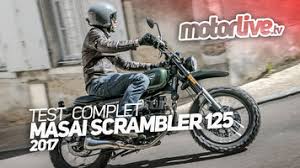 masai scrambler 125 test complet