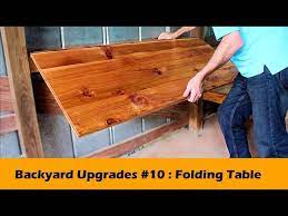 Simple Fold Down Table Bar Diy