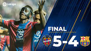 They are two points behind the league leader, atletico madrid. Levante Vs Barcelona 5 4 All Goals Extended Highlights 13 05 2018 Hd Youtube