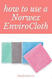 how to use a norwex envirocloth