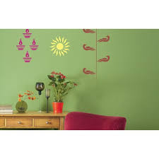 combo stencil kit 2 asian paints wall